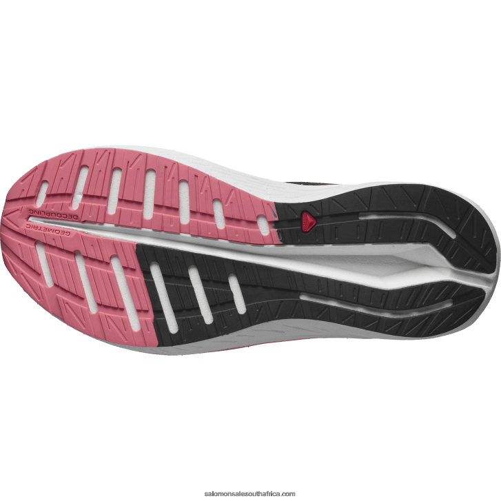 Salomon Women\s Running Shoes - Aero Blaze JV8B48741 Black/White/Tea Rose