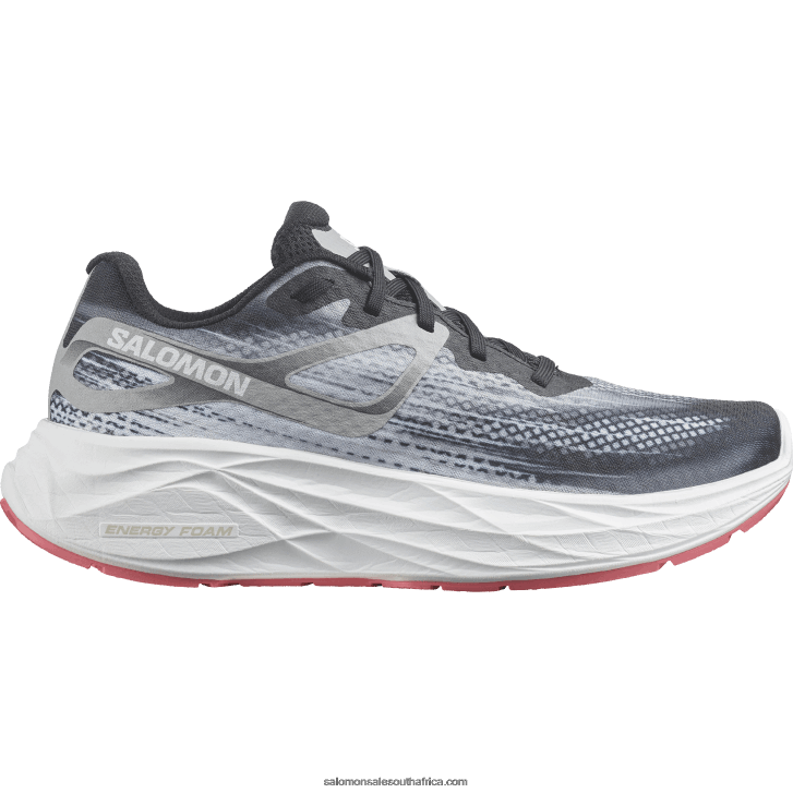 Salomon Womens Running Shoes - Aero Glide JV8B481148 Black/Alloy/Tea Rose