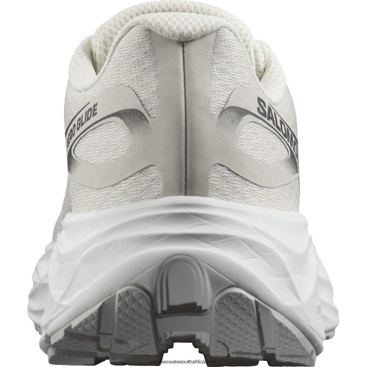 Salomon Women\s Running Shoes - Aero Glide JV8B481149 Vanilla Ice/White/Lunar Rock