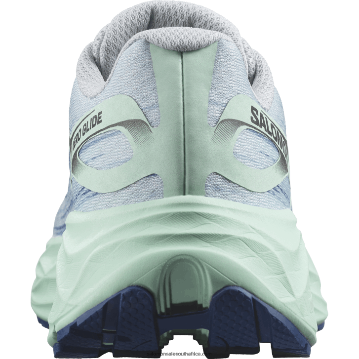 Salomon Women\s Running Shoes - Aero Glide JV8B481151 Pearl Blue/Yucca/Clematis Blue