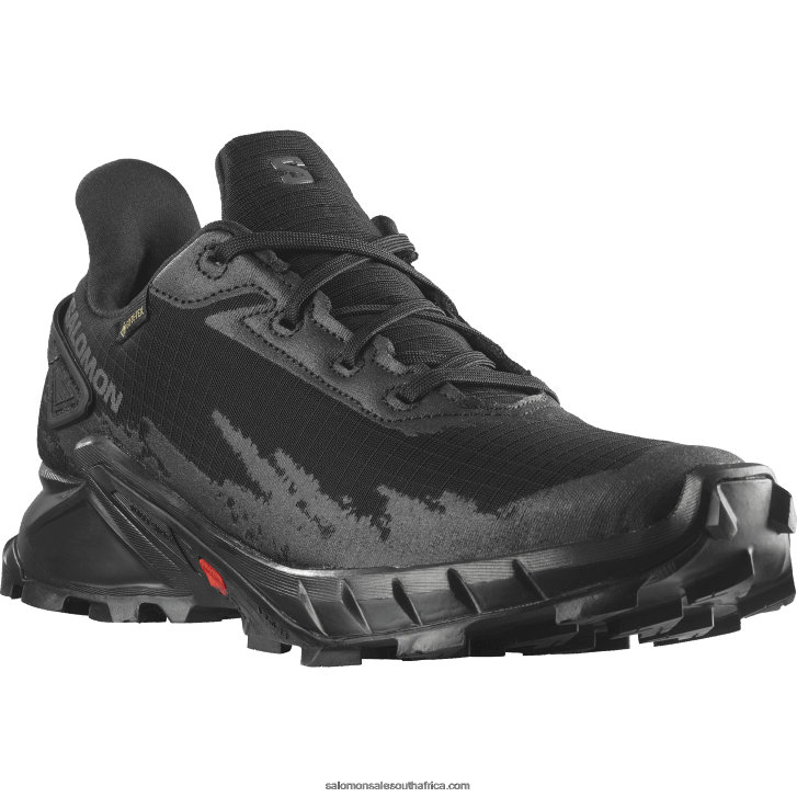 Salomon Women\s Running Shoes - Alphacross 4 Gore-Tex JV8B481530 Black