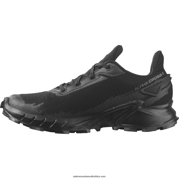Salomon Women\s Running Shoes - Alphacross 4 Gore-Tex JV8B481530 Black