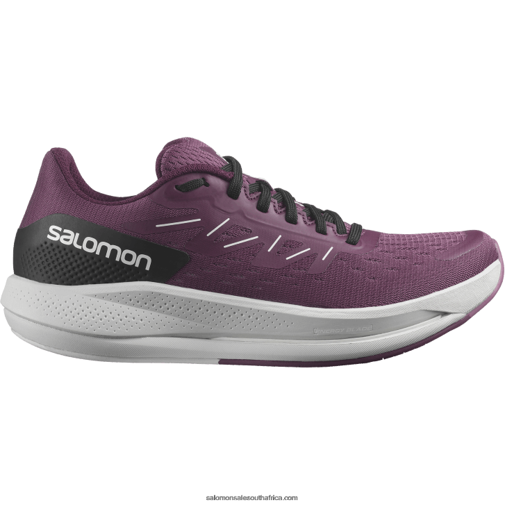 Salomon Womens Running Shoes - Spectur JV8B48748 Tulipwood/Lunar Rock/Grape Wine
