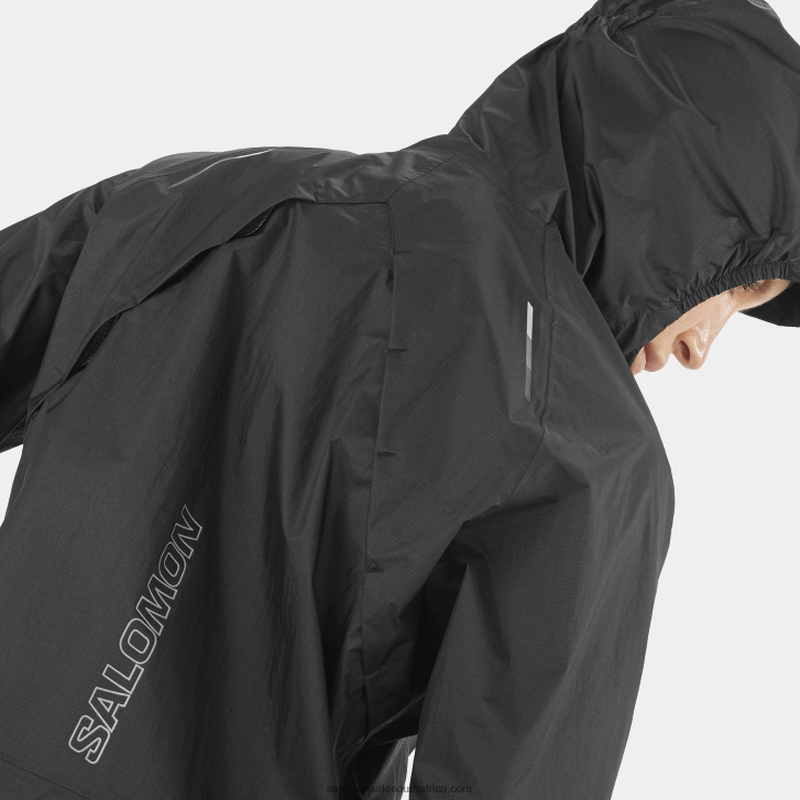 Salomon Women\s Shell Jacket - Bonatti Waterproof JV8B48838 Deep Black