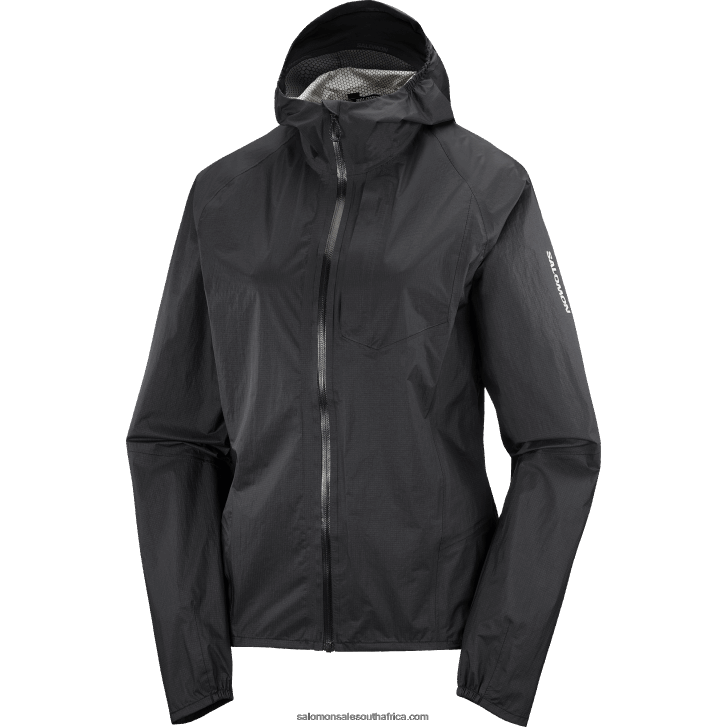 Salomon Women\s Shell Jacket - Bonatti Waterproof JV8B48838 Deep Black
