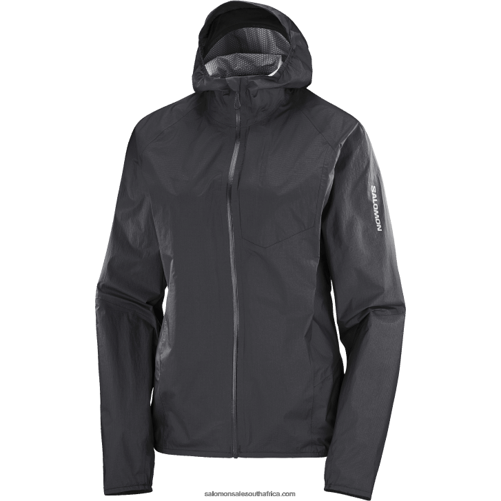 Salomon Women\s Shell Jacket - Bonatti Waterproof JV8B48840 Deep Black/Capsule