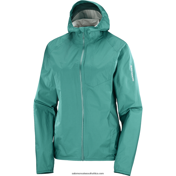 Salomon Women\s Shell Jacket - Bonatti Waterproof JV8B48841 Pacific