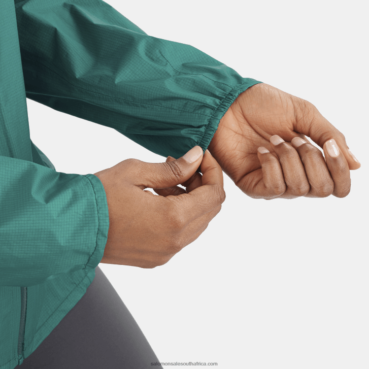 Salomon Women\s Shell Jacket - Bonatti Waterproof JV8B48841 Pacific