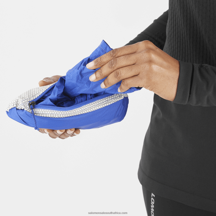 Salomon Women\s Shell Jacket - Bonatti Waterproof JV8B48842 Nautical Blue