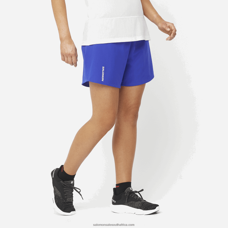 Salomon Womens Shorts - Cross 5 JV8B481177 Surf The Web