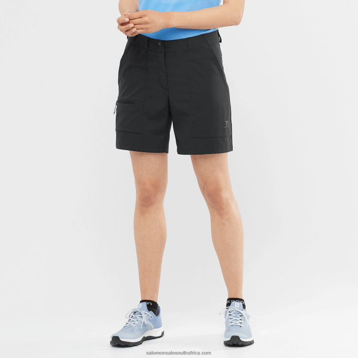 Salomon Womens Shorts - Outrack JV8B48959 Black