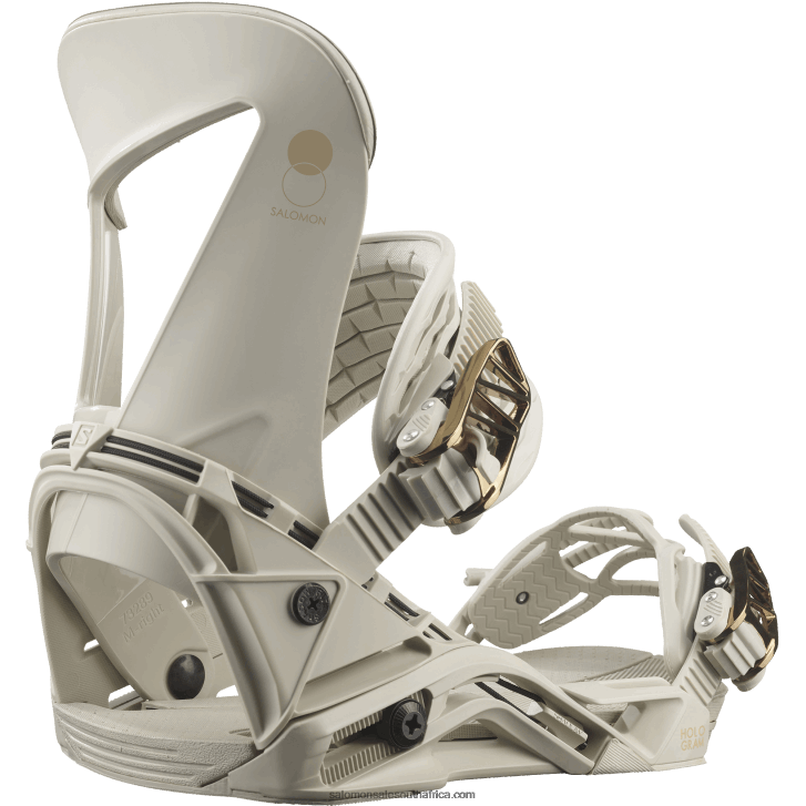 Salomon Womens Snowboard Bindings - Hologram JV8B481423 Rainy Day