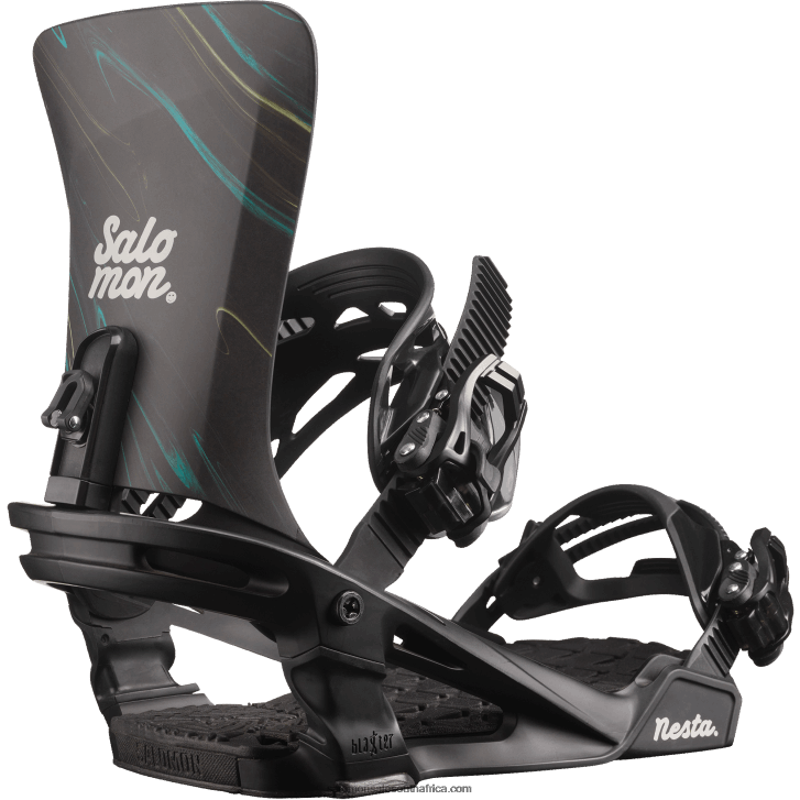 Salomon Womens Snowboard Bindings - Nesta JV8B481327 Black
