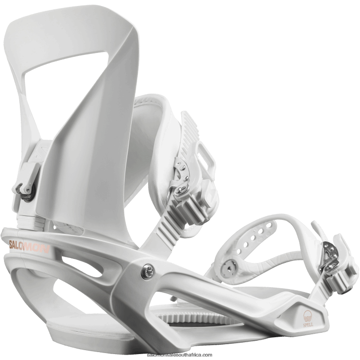 Salomon Womens Snowboard Bindings - Spell JV8B481422 White
