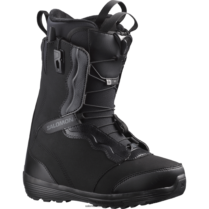 Salomon Womens Snowboard Boots - Ivy JV8B481323 Black/Asphalt