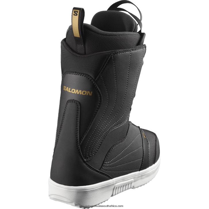 Salomon Women\s Snowboard Boots - Pearl Boa JV8B481319 Black/White/Gold