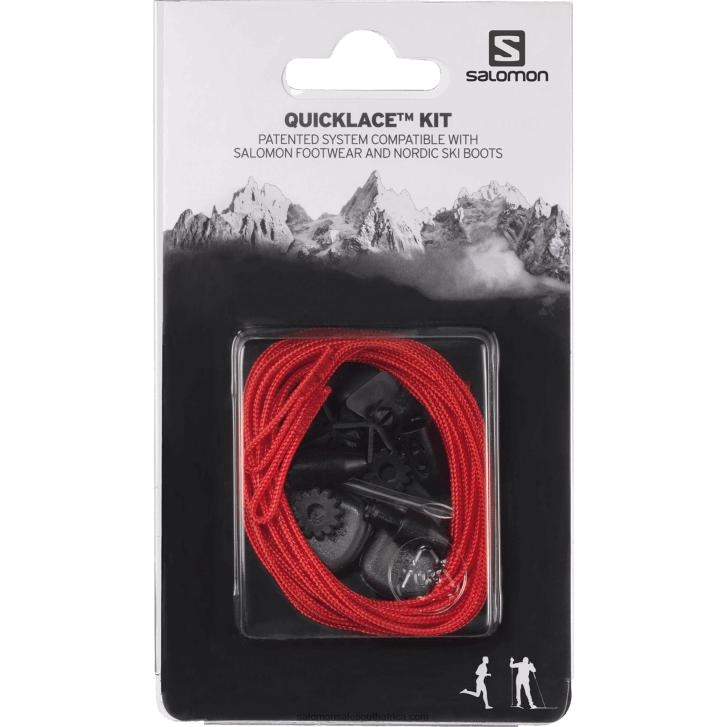 Salomon Womens Spare Parts - Quick Lace Kit JV8B48796 Red