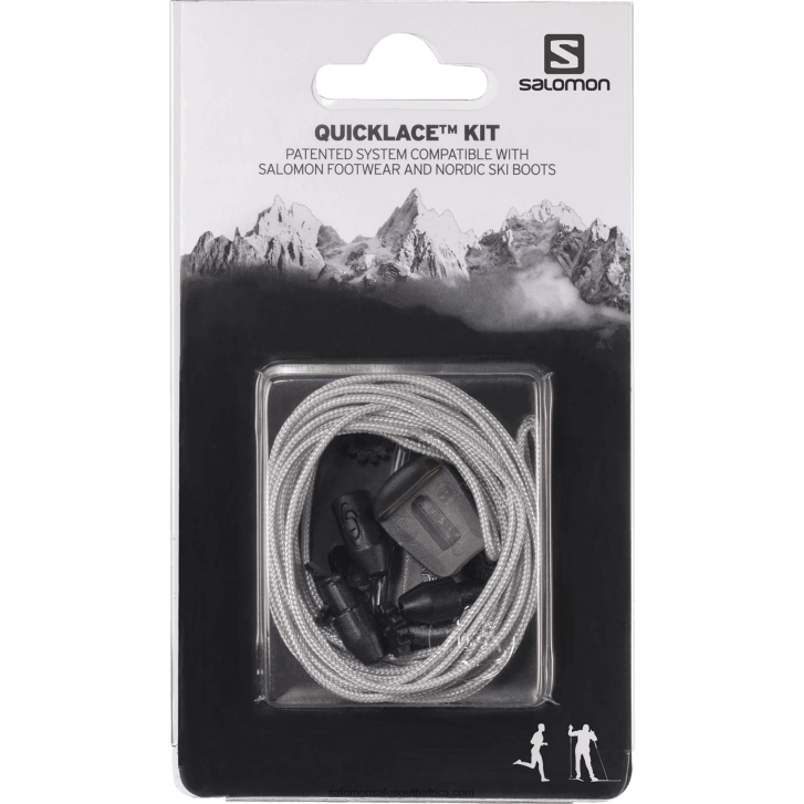 Salomon Womens Spare Parts - Quick Lace Kit JV8B48798 Grey