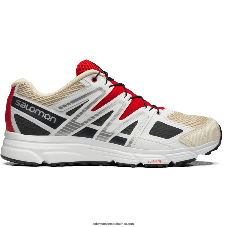 Salomon Womens Sportstyle Shoes - X-Mission 4 JV8B48780 Vanilla Ice/Ebony/Goji Berry