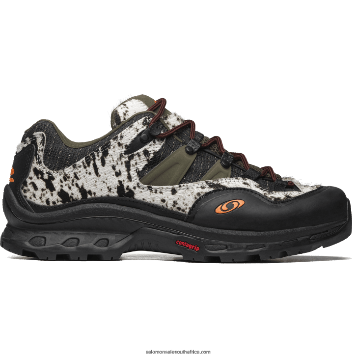 Salomon Womens Sportstyle Shoes - Xt-Quest 2 Texas The Broken Arm JV8B48781 Black/Olive Night/Vibrant Orange