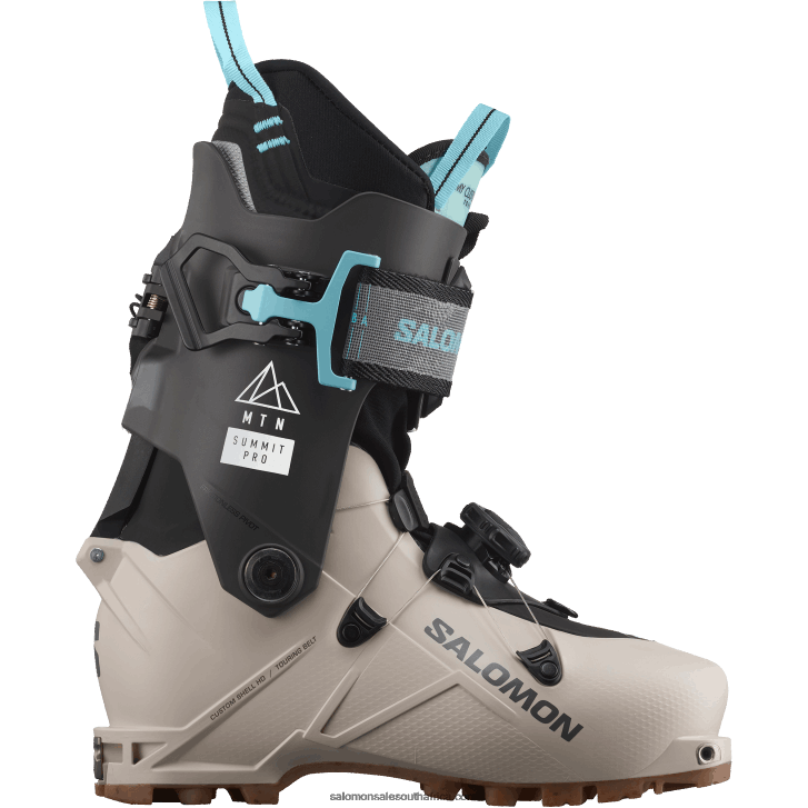 Salomon Womens Touring Boots - Mtn Summit Pro JV8B481288 Rainy Day/Beluga