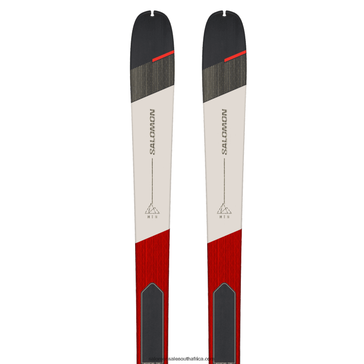 Salomon Womens Touring Skis - Mtn 80 Pro JV8B481009 Neon Coral/Rainy Day/Black