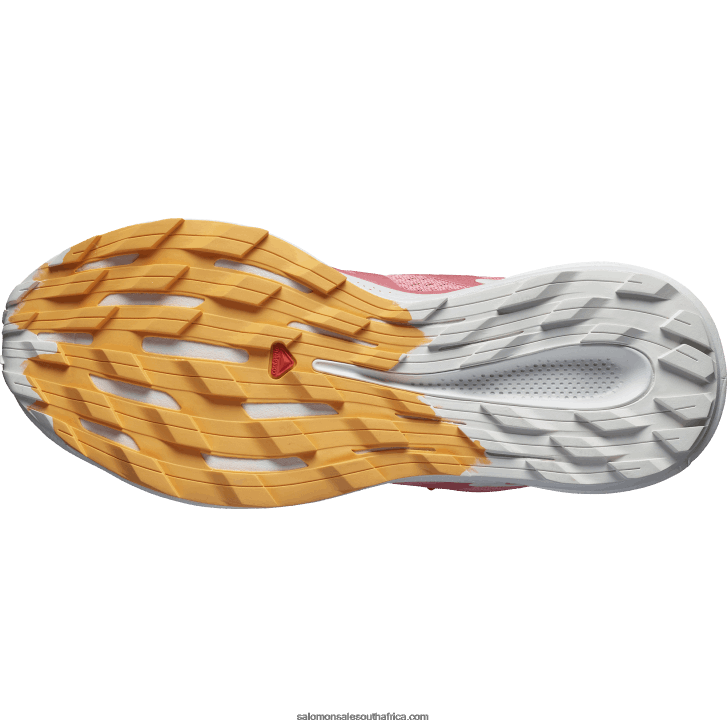 Salomon Women\s Trail Running Shoes - Pulsar Trail JV8B481511 Tea Rose/Nimbus Cloud/Blazing Orange