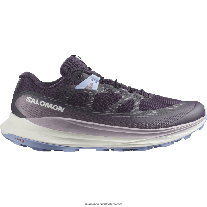 Salomon Womens Trail Running Shoes - Ultra Glide 2 JV8B481490 Nightshade/Vanilla Ice/Serenity