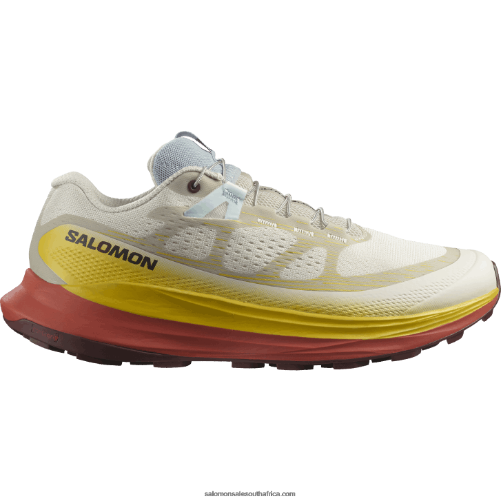Salomon Womens Trail Running Shoes - Ultra Glide 2 JV8B481491 Rainy Day/Freesia/Hot Sauce