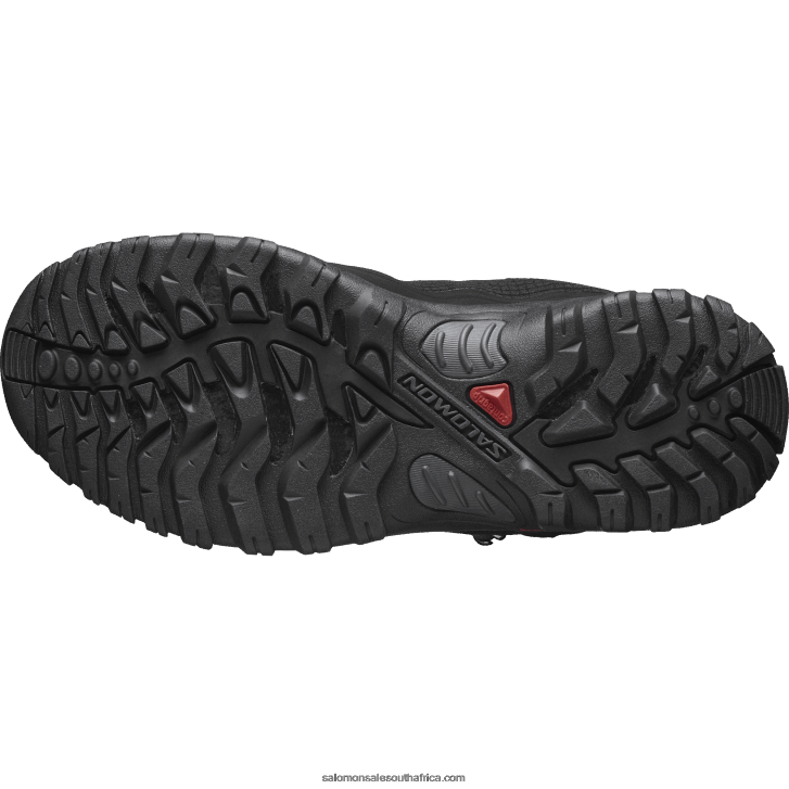 Salomon Women\s Winter Boots - Shelter Clima Waterproof JV8B48782 Black/Ebony/Wine Tasting