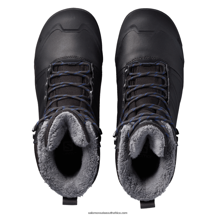 Salomon Women\s Winter Boots - Toundra Pro Clima Waterproof JV8B48783 Phantom/Black/Amparo Blue