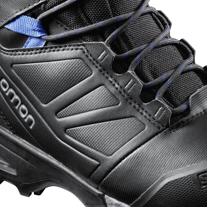 Salomon Women\s Winter Boots - Toundra Pro Clima Waterproof JV8B48783 Phantom/Black/Amparo Blue
