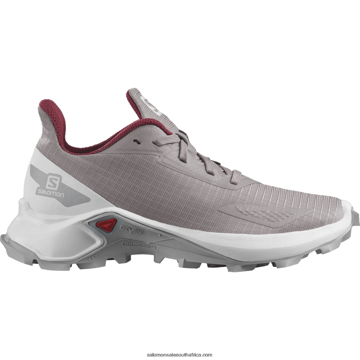 Salomon Junior - Kids' Shoes - Alphacross Blast JV8B481350 Quail/White/Pearl Blue