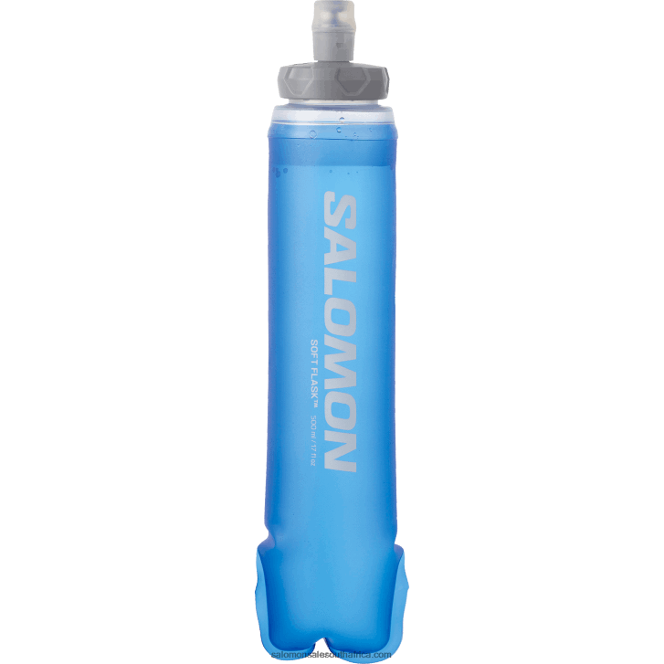 Salomon Men's Hydration Accessories - Soft Flask 500Ml/17Oz 42 JV8B48396 Clear Blue
