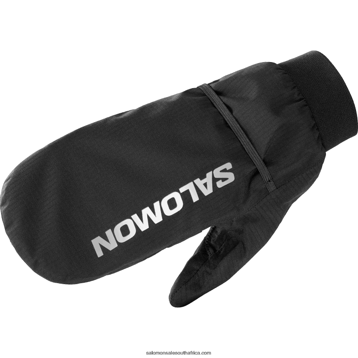 Salomon Men's Gloves - Bonatti Waterproof JV8B48470 Deep Black/Reflective Charcoal