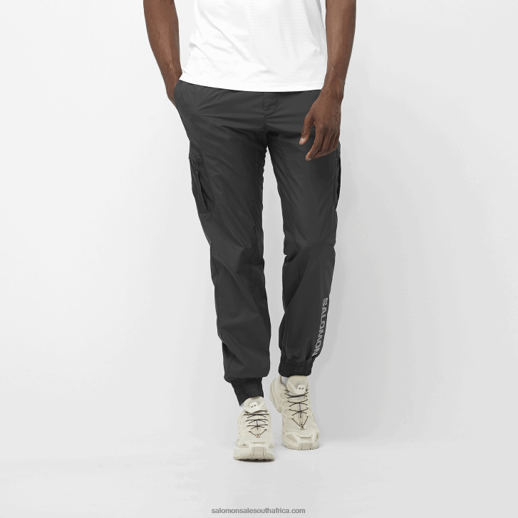 Salomon Men's Pants - Equipe JV8B48247 Deep Black/White