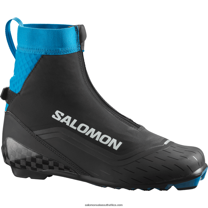 Salomon Men's Classic Nordic Boots - S/Max Carbon Classic Mv JV8B48693 Black/Process Blue