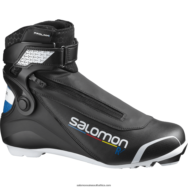 Salomon Men's Skating Classic Nordic Boots - R/ JV8B48704 Black/Process Blue