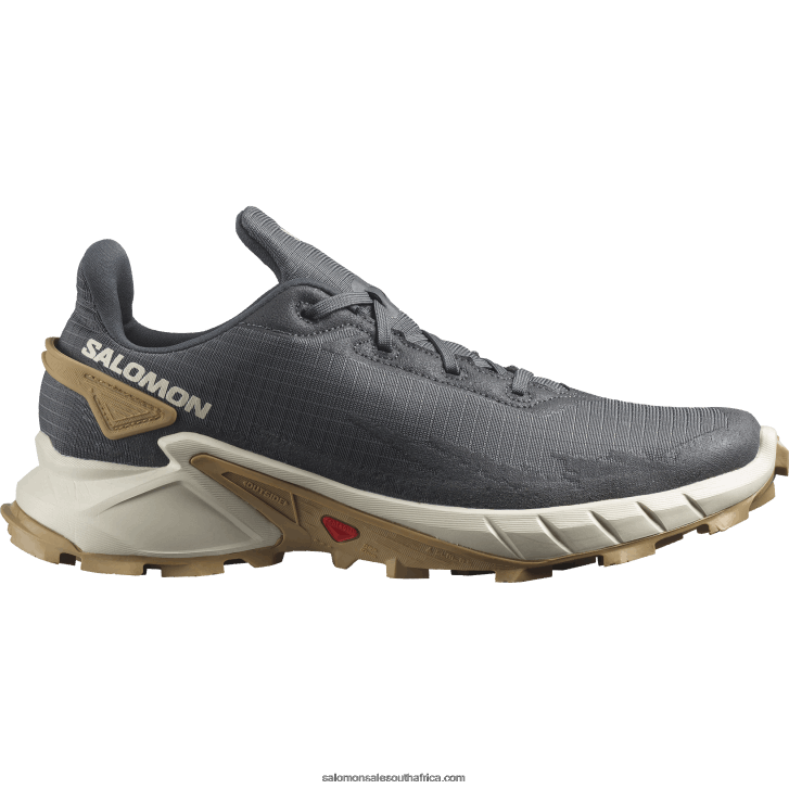 Salomon Men's Trail Running Shoes - Alphacross 4 JV8B481483 Ebony/Rainy Day/Phantom