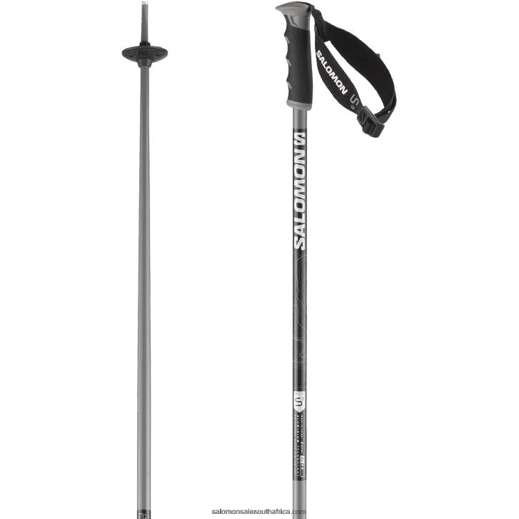 Salomon Men's Alpine Poles - Arctic S3 JV8B481243 Black