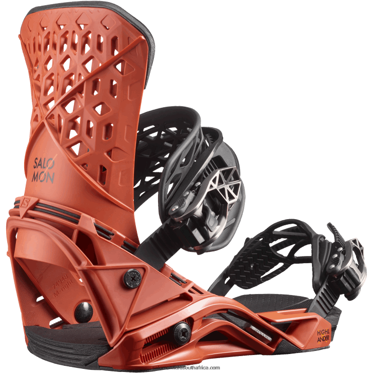 Salomon Men's Snowboard Bindings - Highlander JV8B48612 Burnt Ochre