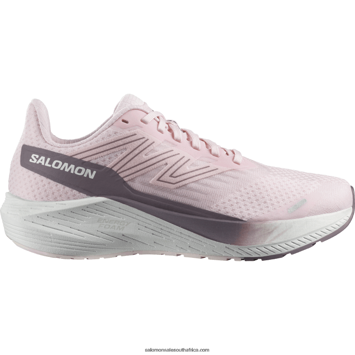 Salomon Women's Running Shoes - Aero Blaze JV8B48740 Cradle Pink/White/Moonscape