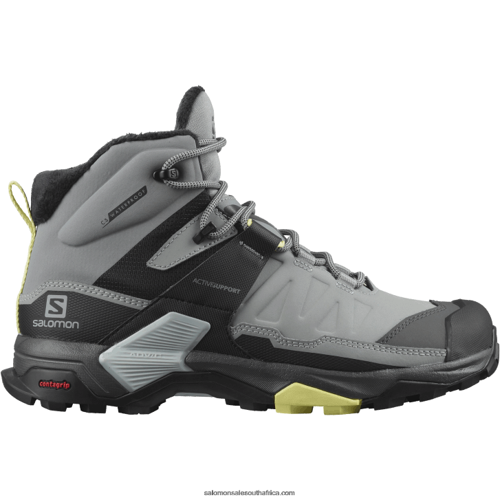 Salomon Women's Winter Boots - X Ultra 4 Mid Winter Thinsulate Clima Waterproof JV8B48786 Monument/Black/Charlock